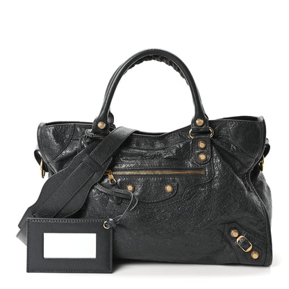 Balenciaga Agneau Giant 12 Gold Hardware City Anthracite 3 of 11