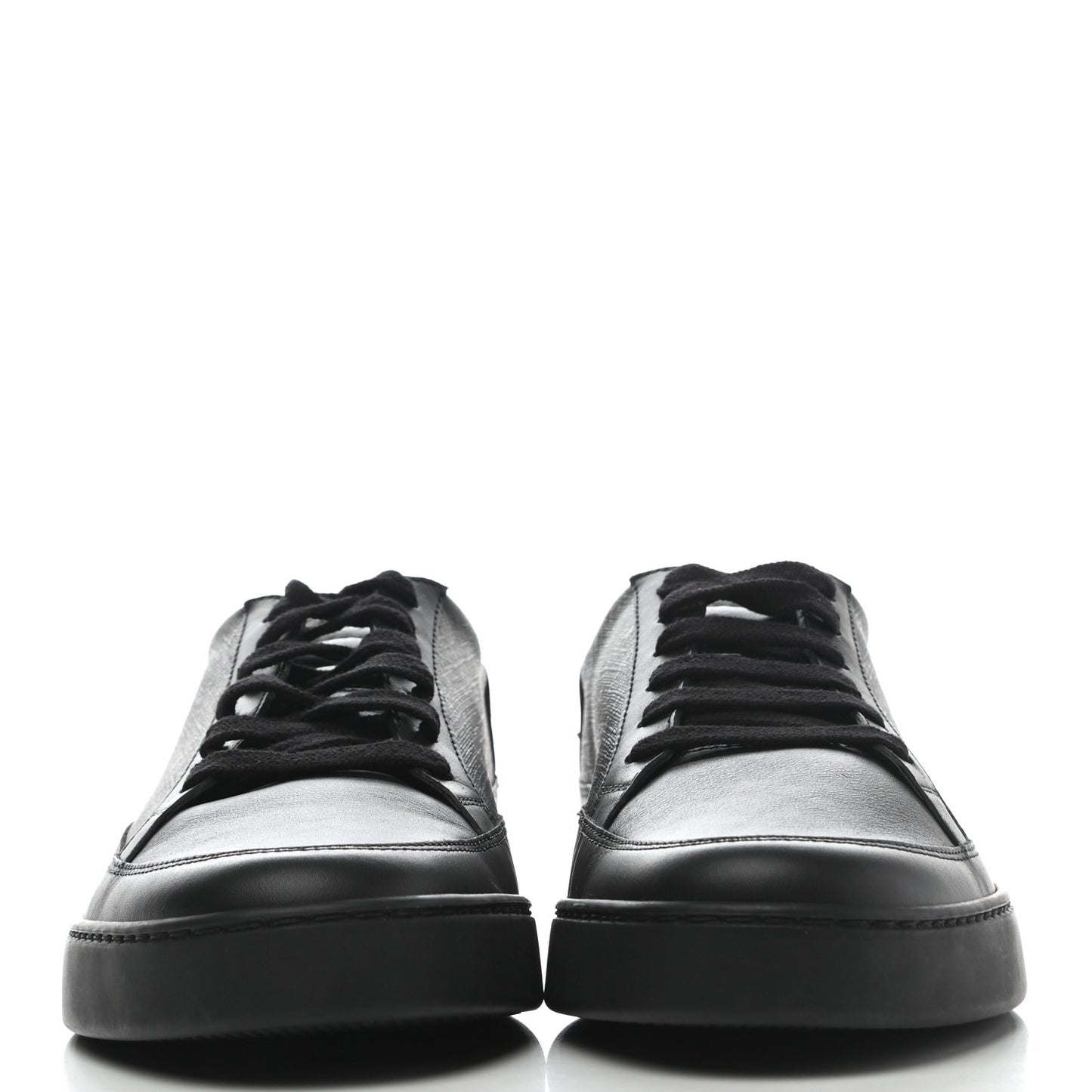 GG Supreme Monogram Mens Sneakers 8 Black