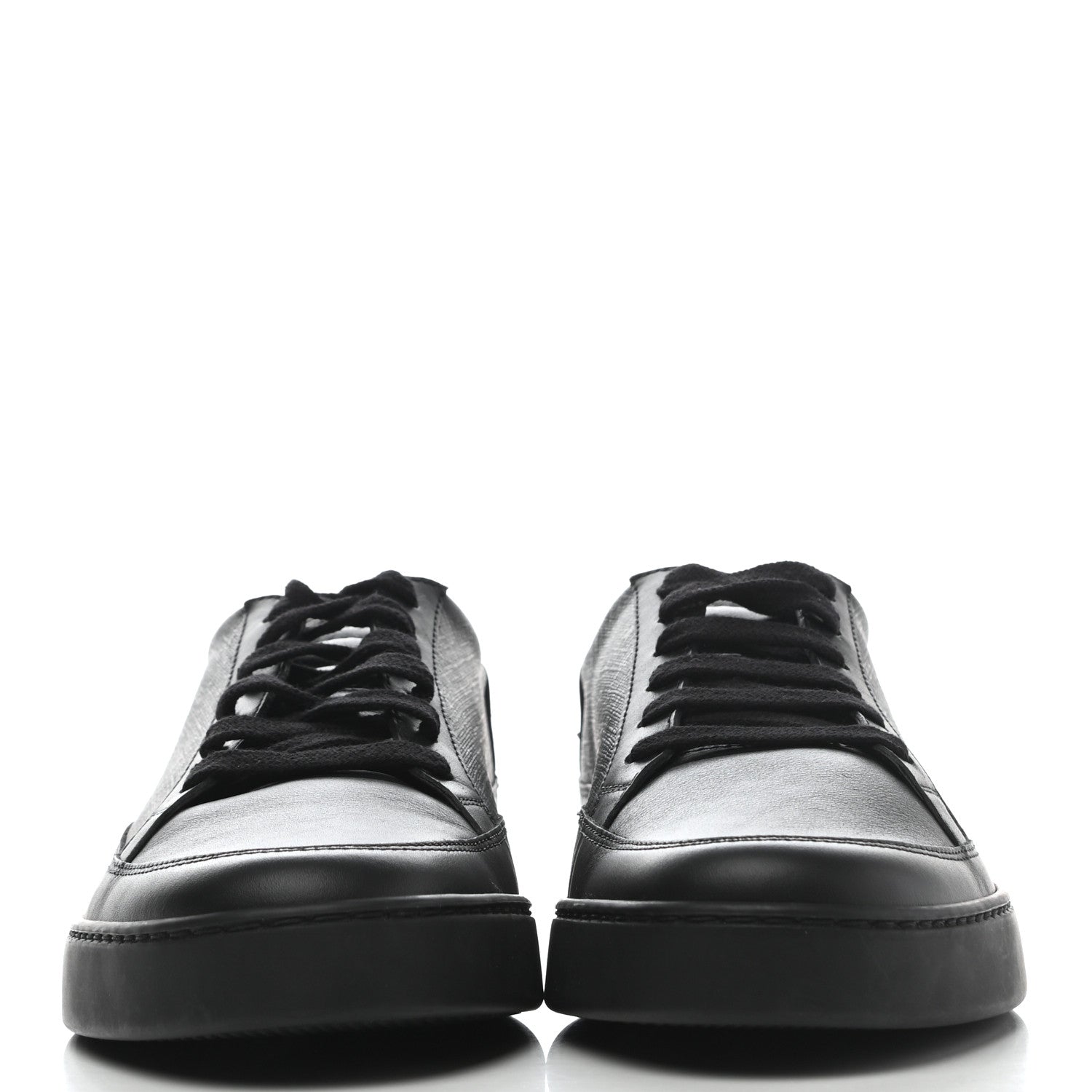 Gucci GG Supreme Monogram Mens Sneakers 8 Black 2 of 8