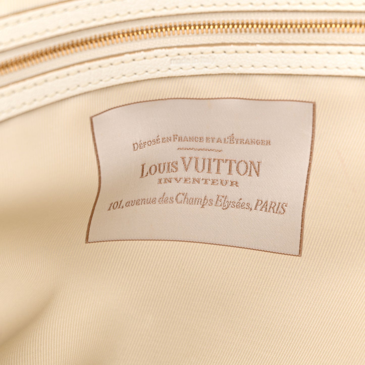 Monogram Sabbia Cabas GM White
