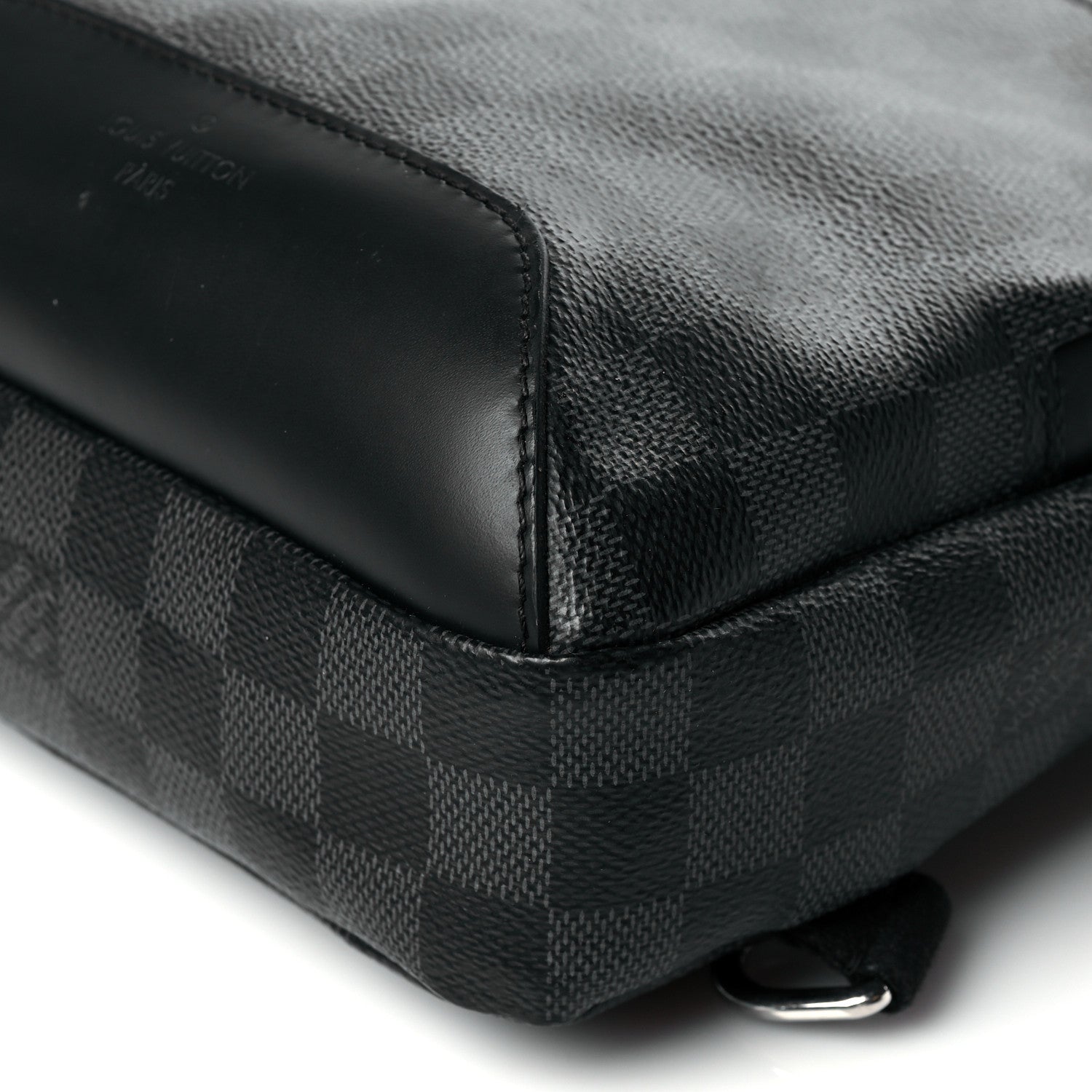 Louis Vuitton Damier Graphite Avenue Sling Backpack 10 of 11