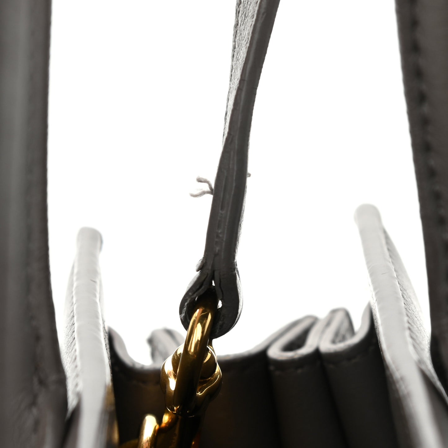 Calfskin Nano Sac De Jour Fog