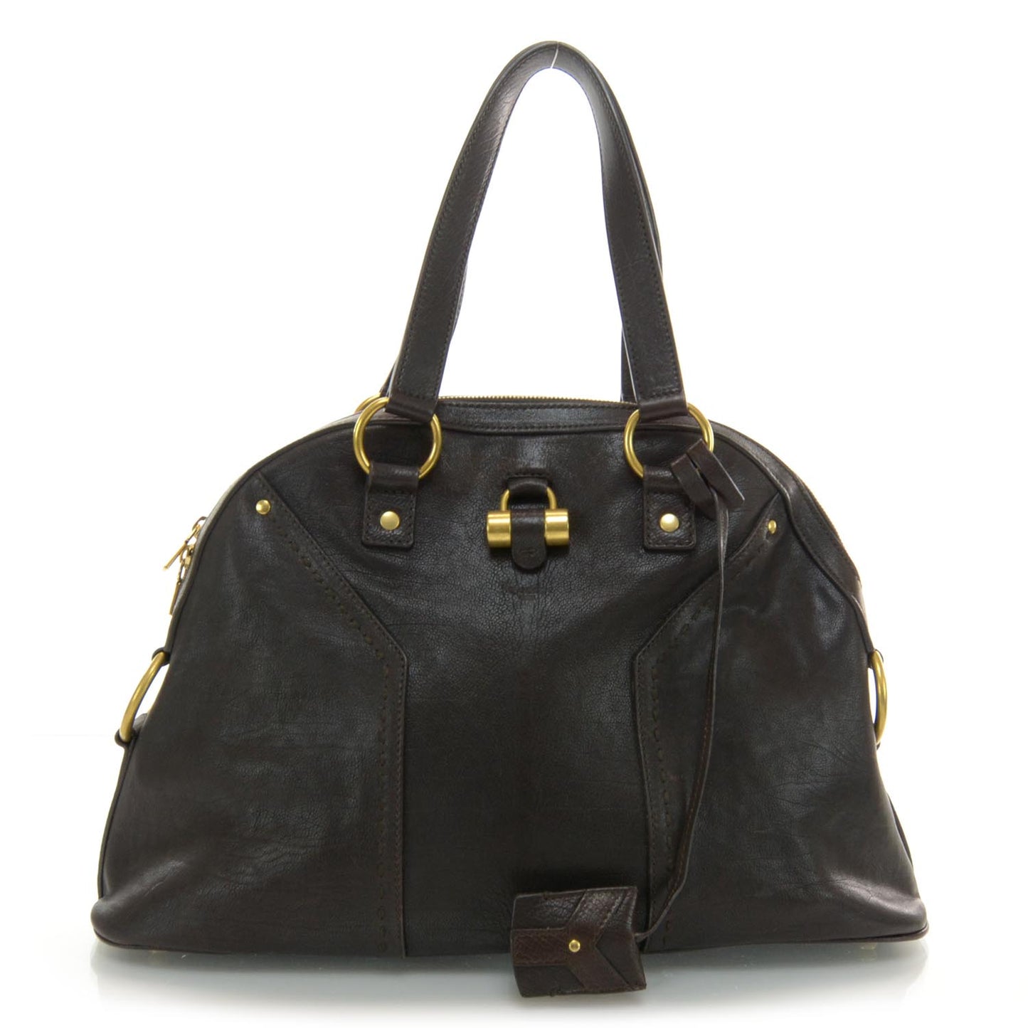 Leather Large Muse Brown
