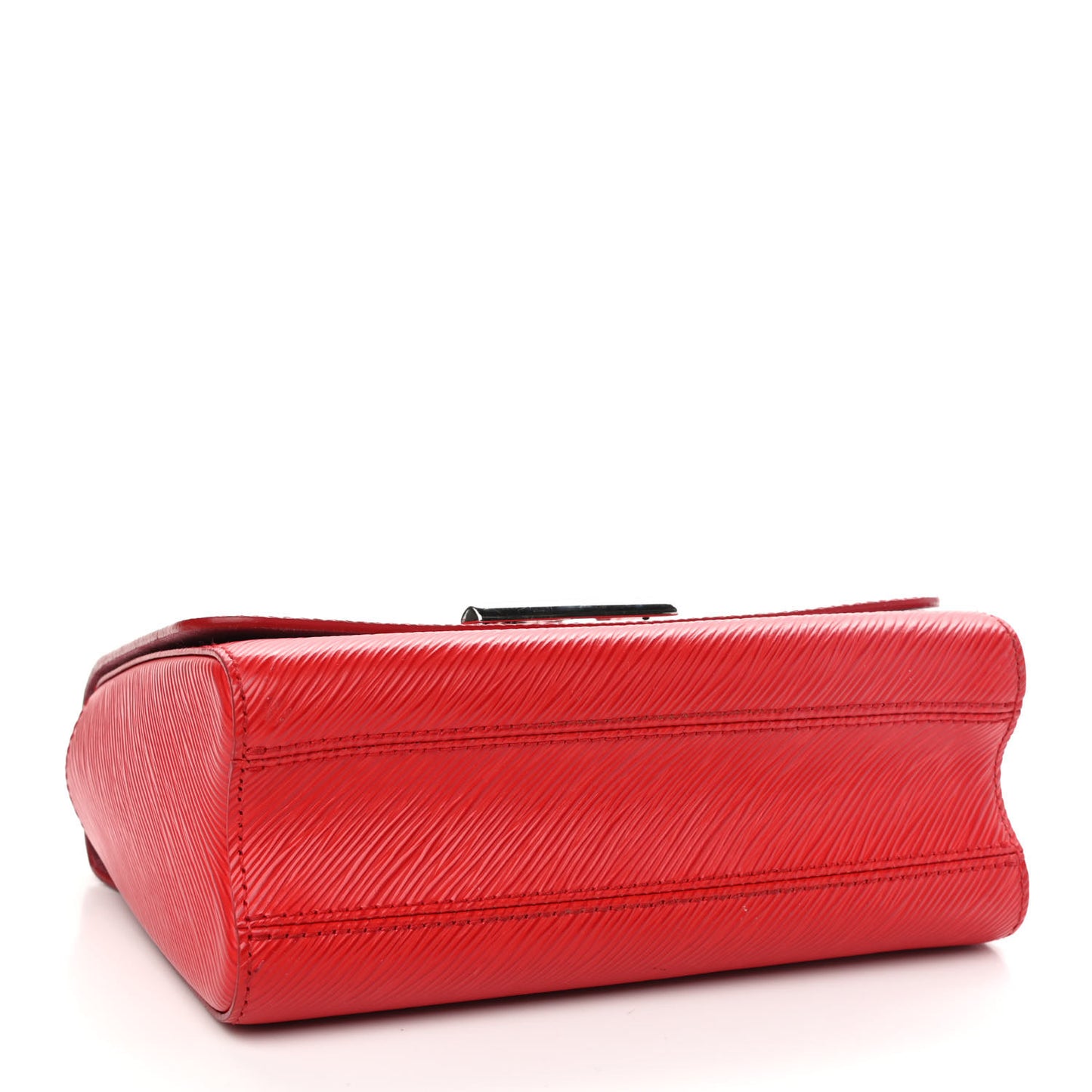 Epi Twist Shoulder Bag MM Coquelicot