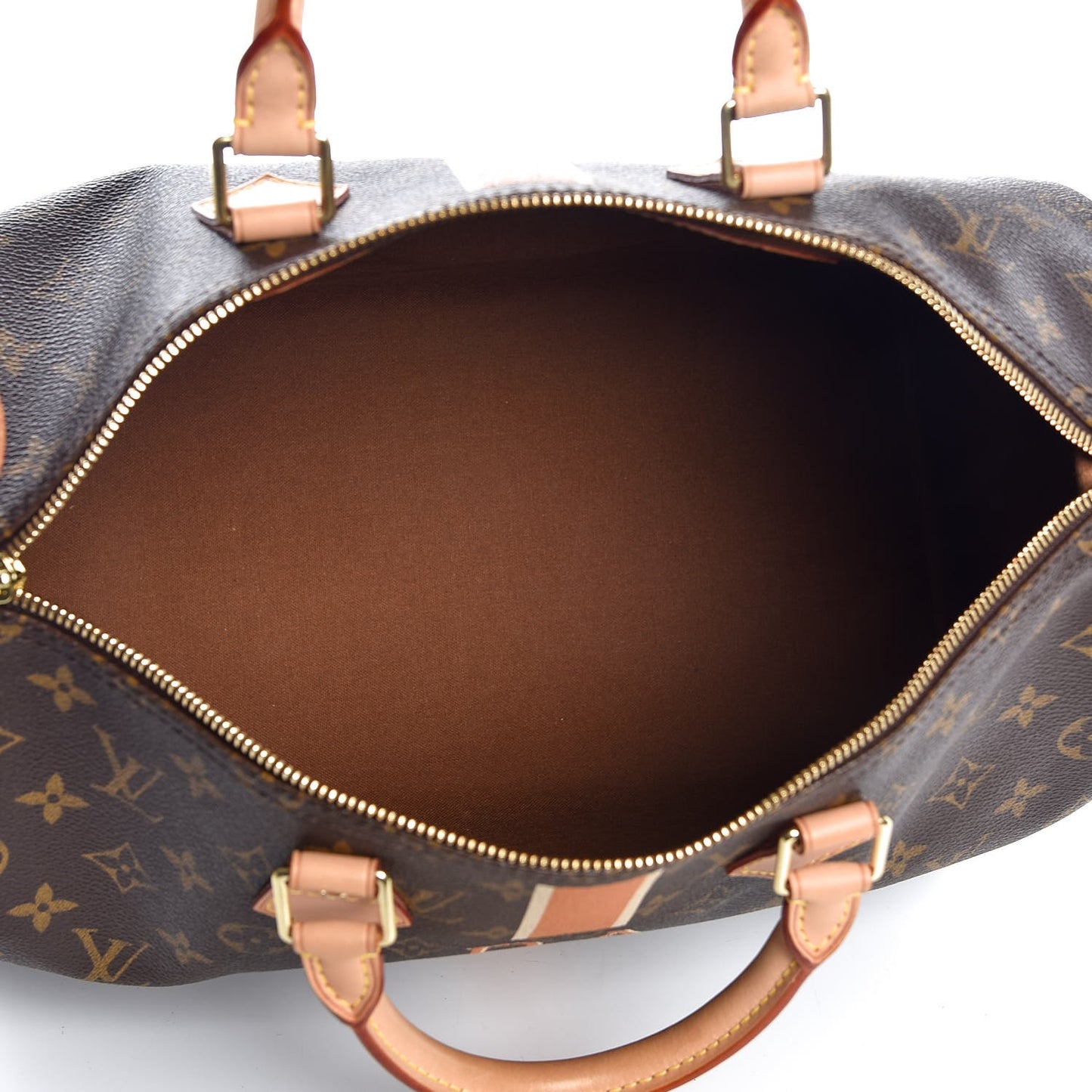 Monogram My LV Heritage Speedy 35 Orange Ivory