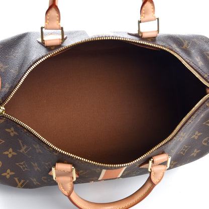 Louis Vuitton Monogram My LV Heritage Speedy 35 Orange Ivory 5 of 8