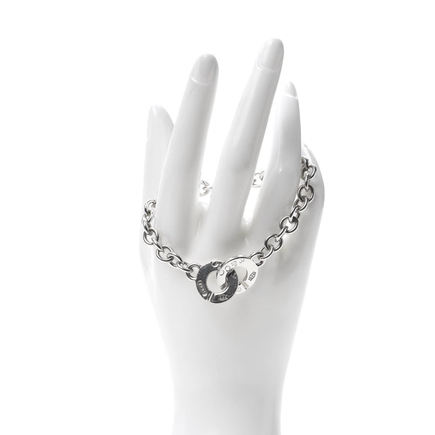 Sterling Silver 1837 Circle Clasp Bracelet