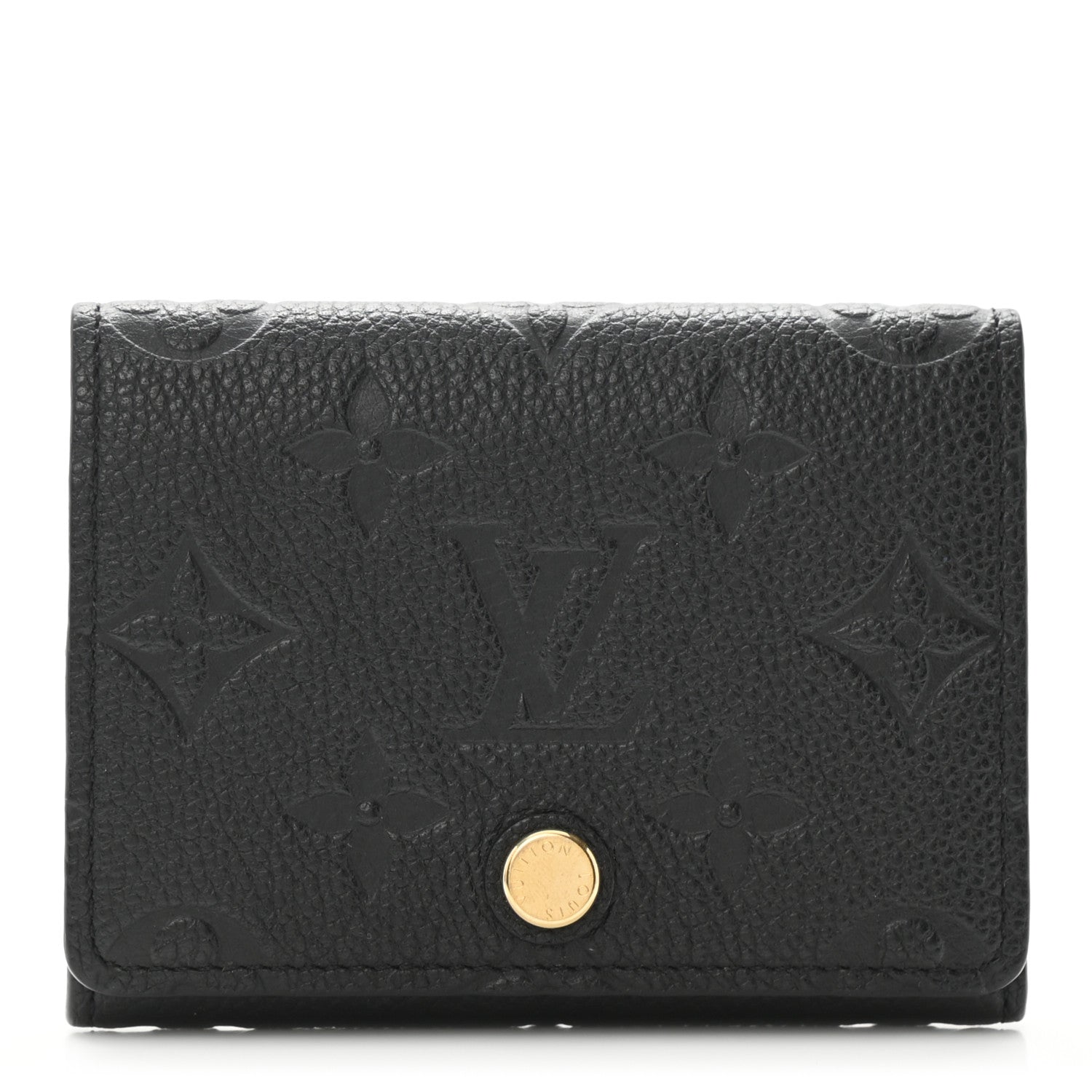 Louis Vuitton Empreinte Business Card Holder Black 1 of 9