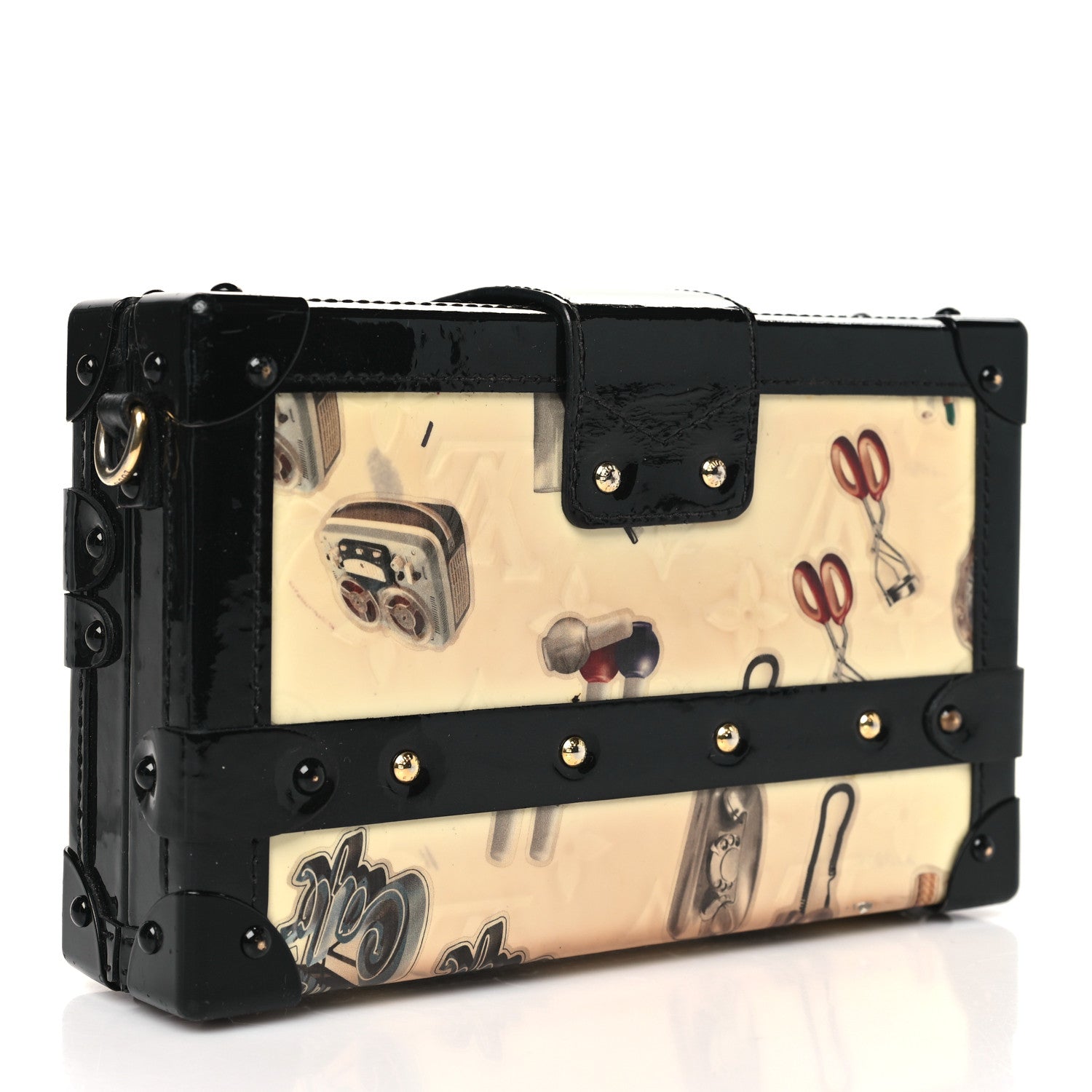 Louis Vuitton Vernis Stickers Petite Malle White 3 of 13
