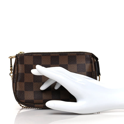Louis Vuitton Damier Ebene Mini Pochette Accessories 3 of 9
