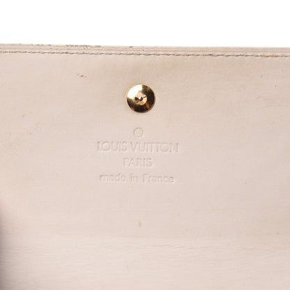 Louis Vuitton Vernis Elise Wallet Perle 14 of 15