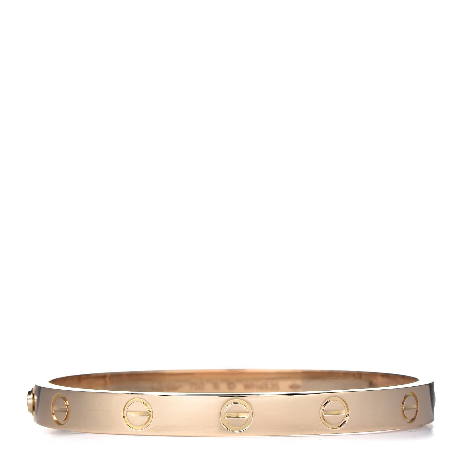 Cartier 18K Yellow Gold LOVE Bracelet 16 1 of 4