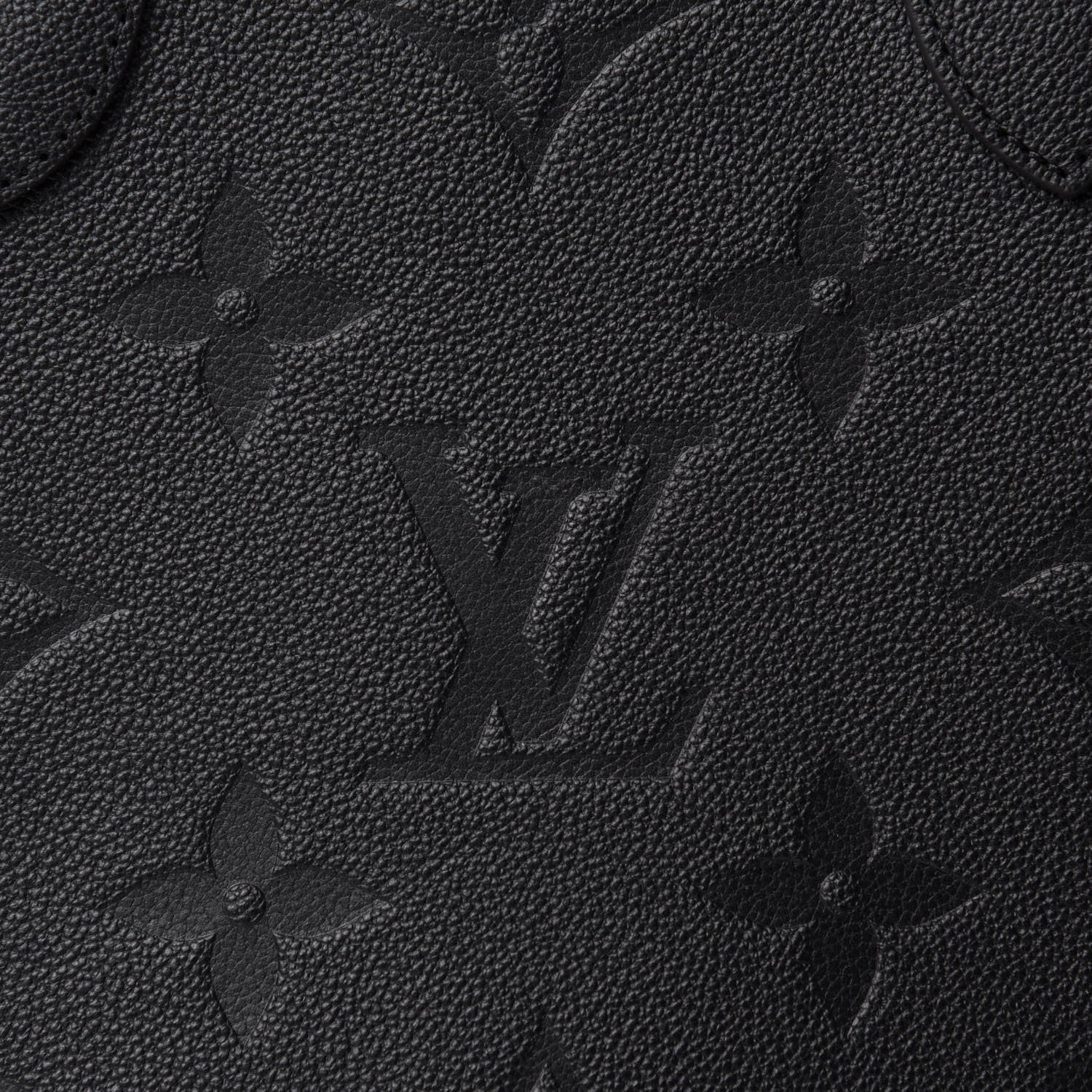 Louis Vuitton Empreinte Monogram Giant Neverfull MM Black 10 of 11