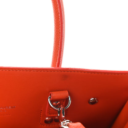 Saint Laurent Grained Calfskin Baby Sac De Jour Mandarine 10 of 13