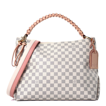 Louis Vuitton Damier Azur Beaubourg Hobo MM 1 of 10