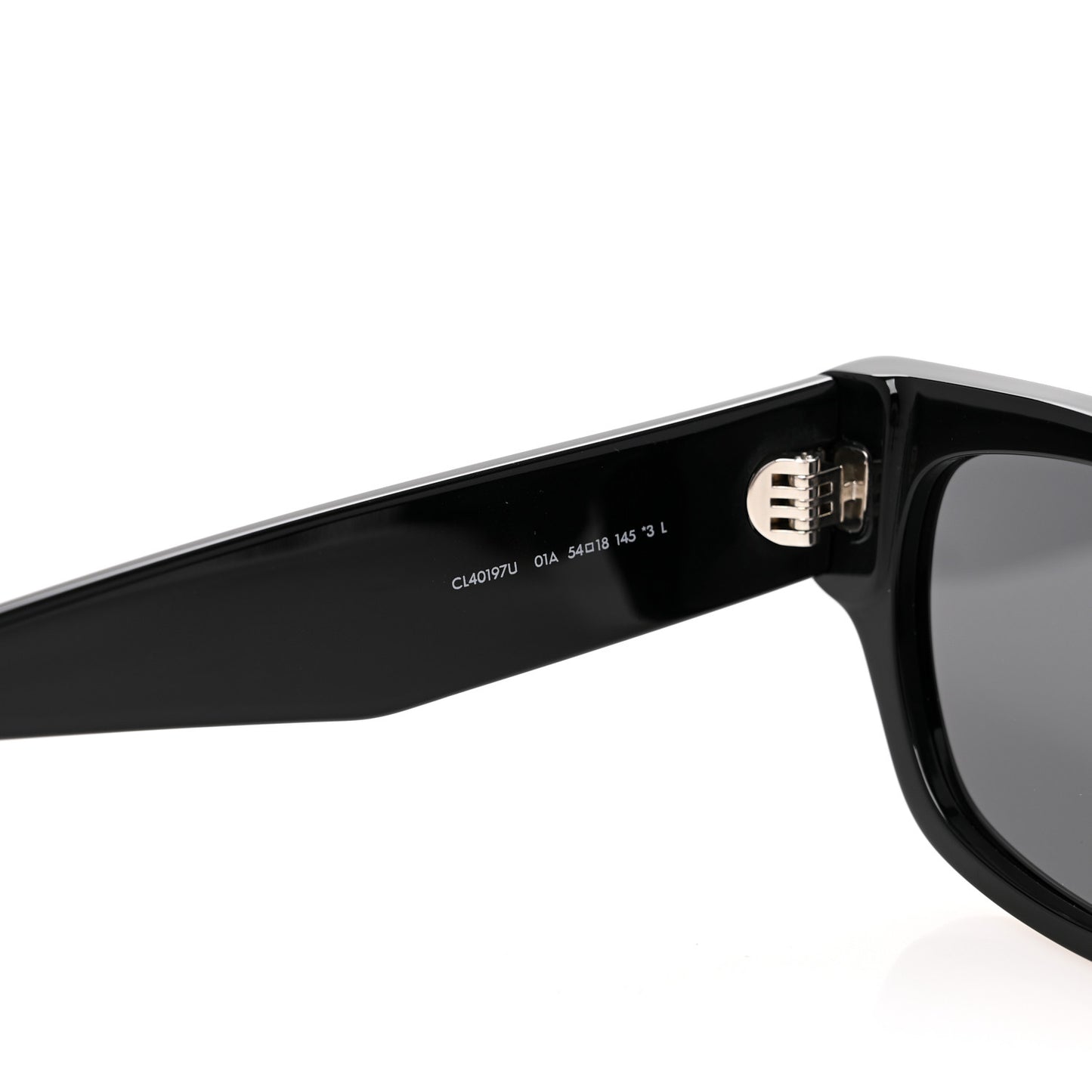 Acetate Cat Eye Sunglasses CL40197U Black