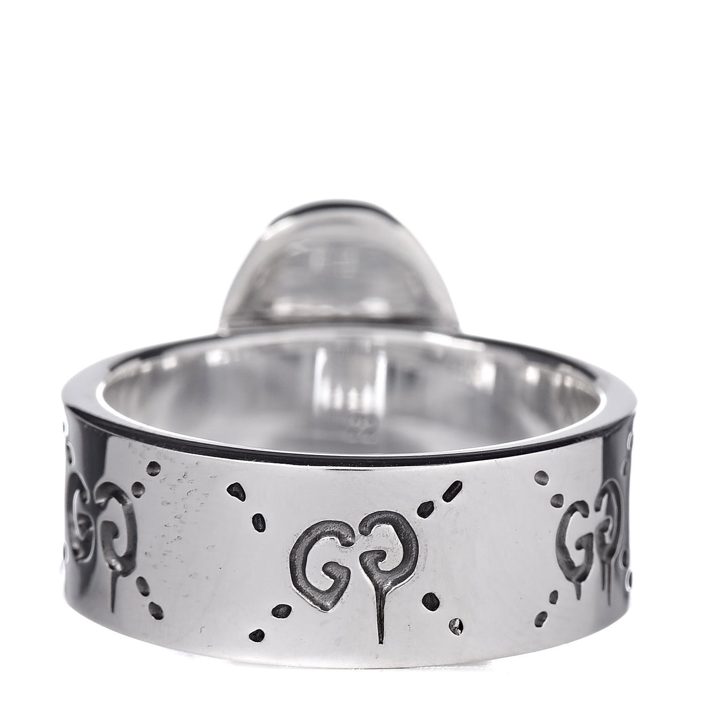 Sterling Silver GucciGhost Ring 62 10