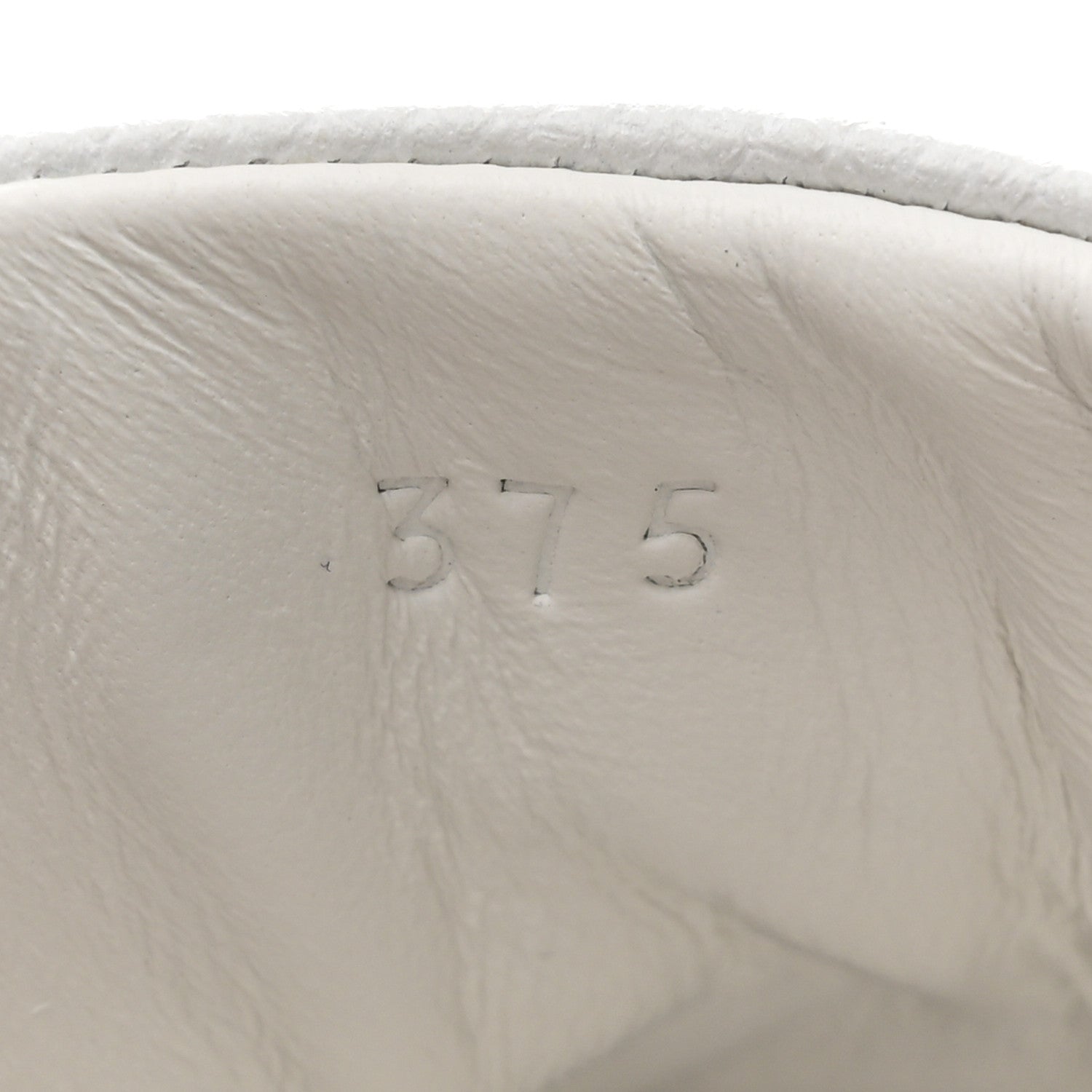 Hermes Calfskin Day Sneakers 37.5 White 9 of 10