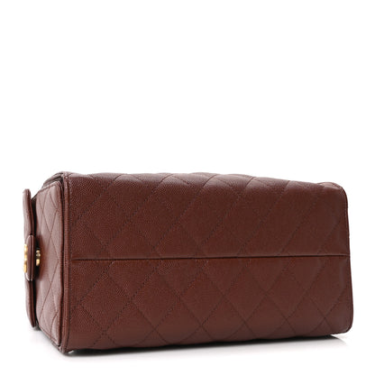 Chanel Caviar Quilted Small Chanel 25 Handbag Brown 4 of 11