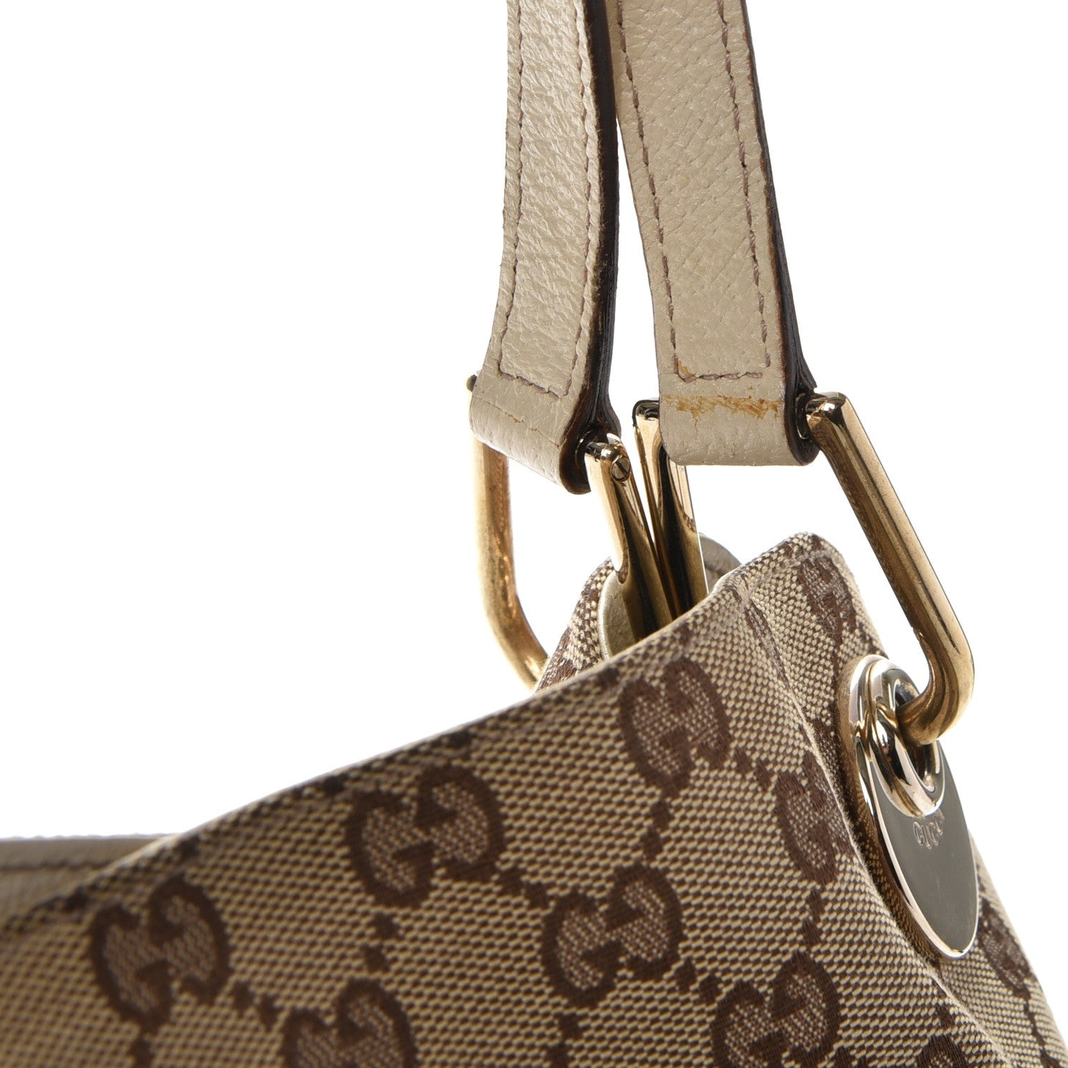 Gucci Monogram Medium Eclipse Shoulder Bag Off White 8 of 10