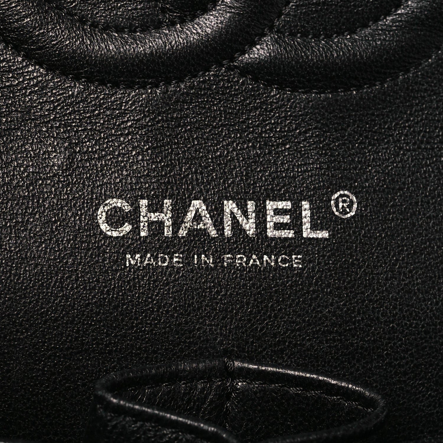Chanel Tweed Quilted Medium Double Flap Black Ecru White 6 of 10