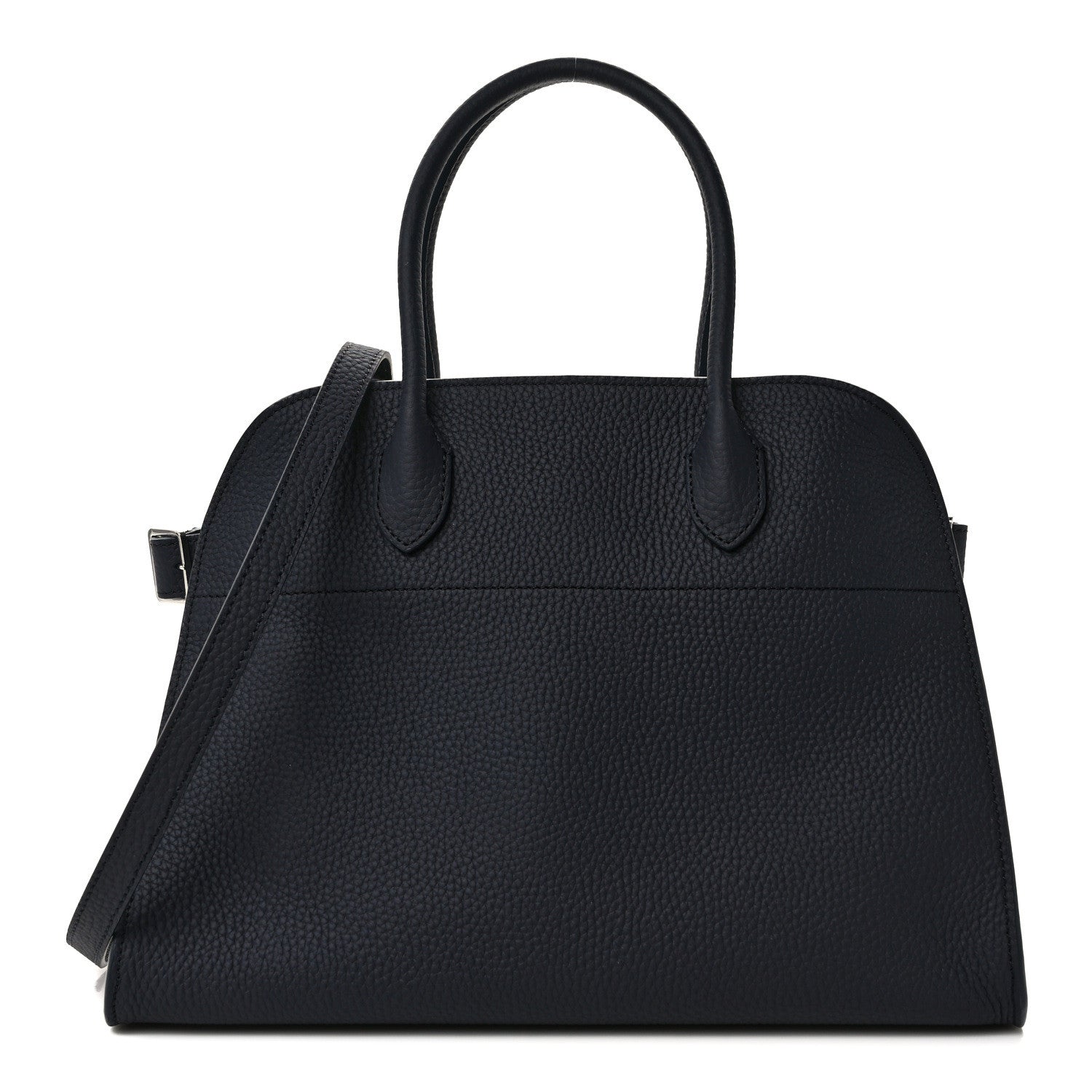 The Row Matte Grained Calfskin Soft Margaux 12 Marine 1 of 9