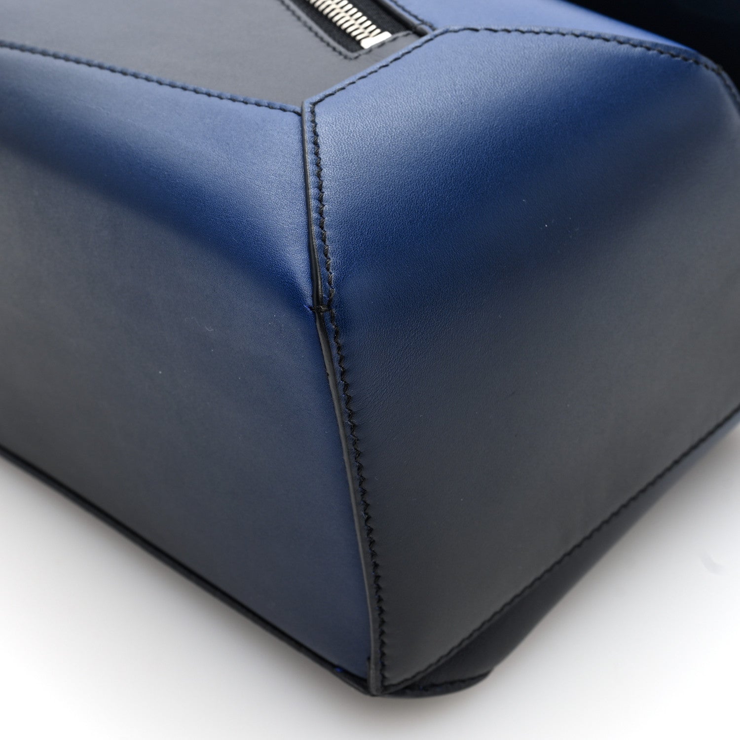 Loewe Calfskin Small Puzzle Edge Bumbag Navy Blue 9 of 9