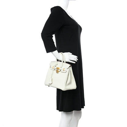 Hermes Togo Birkin 25 Mushroom 2 of 12