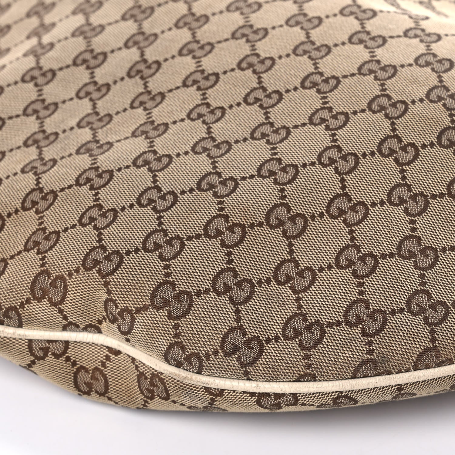 Gucci Monogram Large Wave Hobo Off White 9 of 11