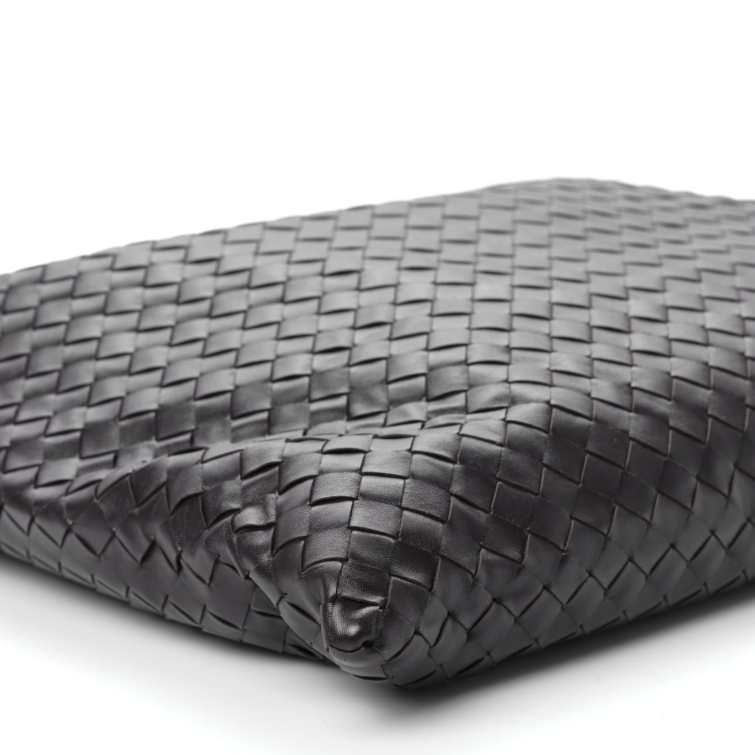Bottega Veneta Calfskin Intrecciato Large Hop Ebano 7 of 8