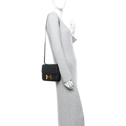 Hermes Epsom Constance 18 Black 2 of 9