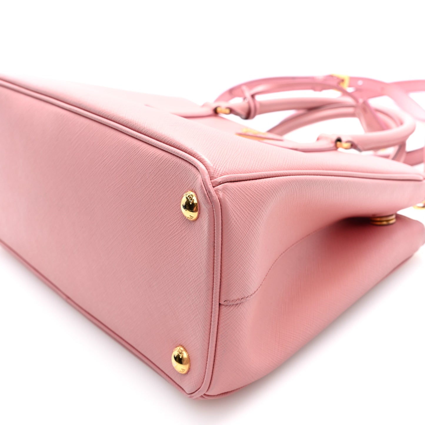 Saffiano Mini Galleria Double Zip Tote Orchidea
