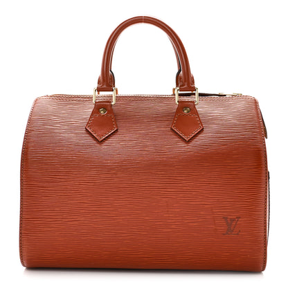 Louis Vuitton Epi Speedy 25 Kenyan Fawn 1 of 9