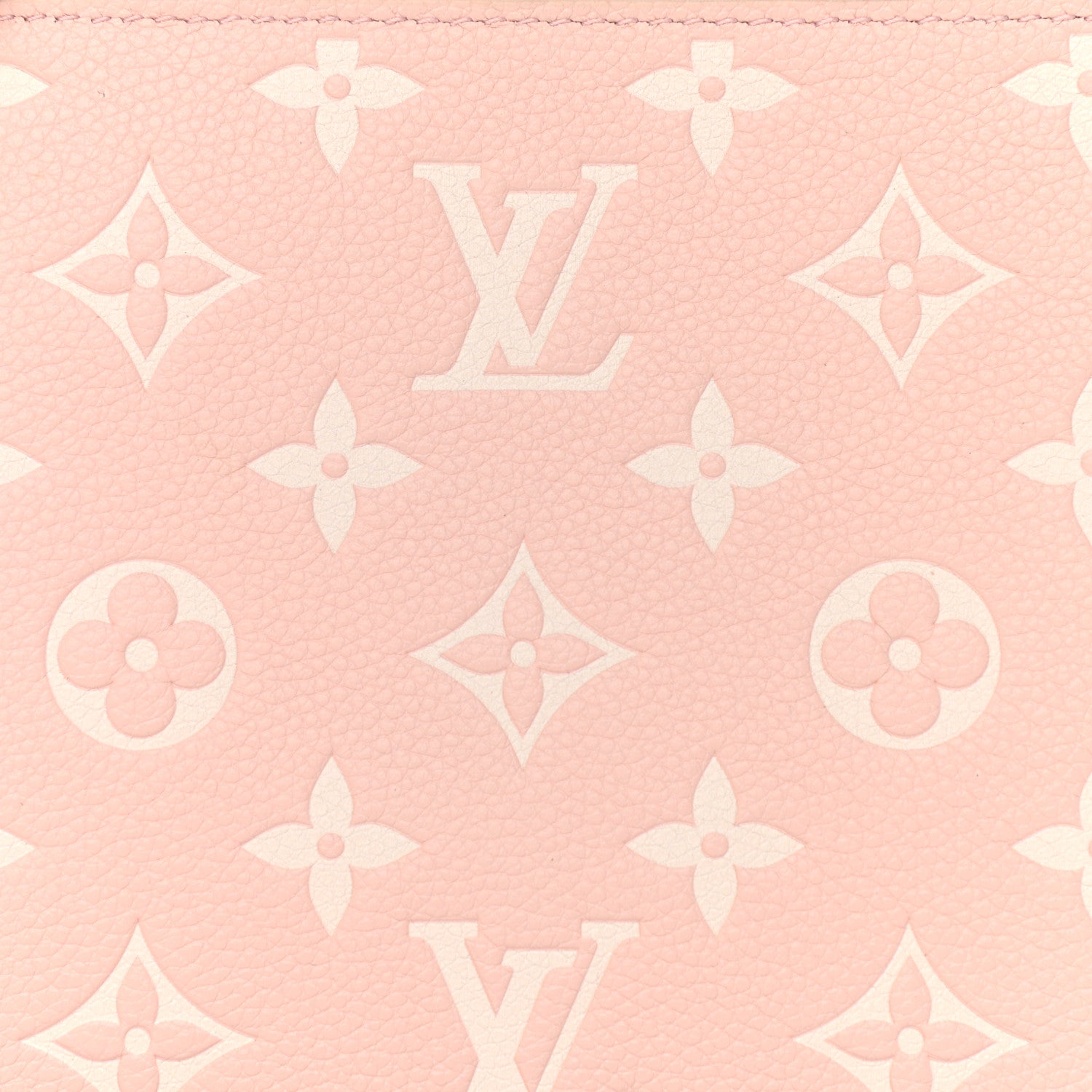 Louis Vuitton Empreinte Monogram Double Zip Pochette Rose 7 of 11