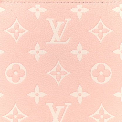 Louis Vuitton Empreinte Monogram Double Zip Pochette Rose 7 of 11