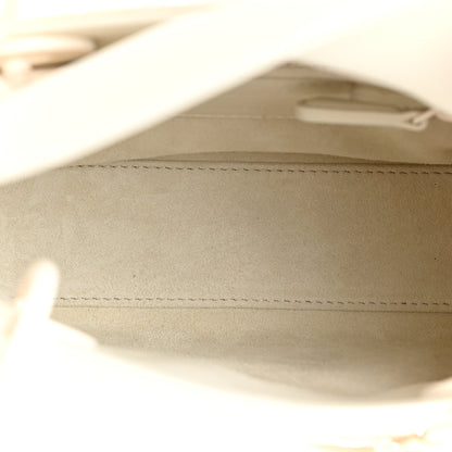 Christian Dior Ultra Matte Calfskin Cannage Mini Lady Dior White 4 of 10