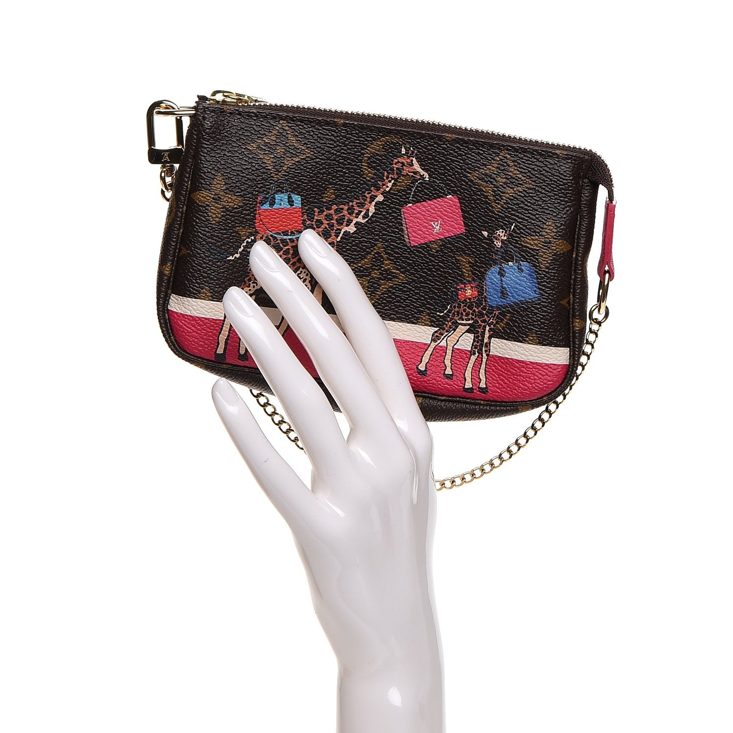 Monogram 2017 Christmas Animation Mini Pochette Accessories