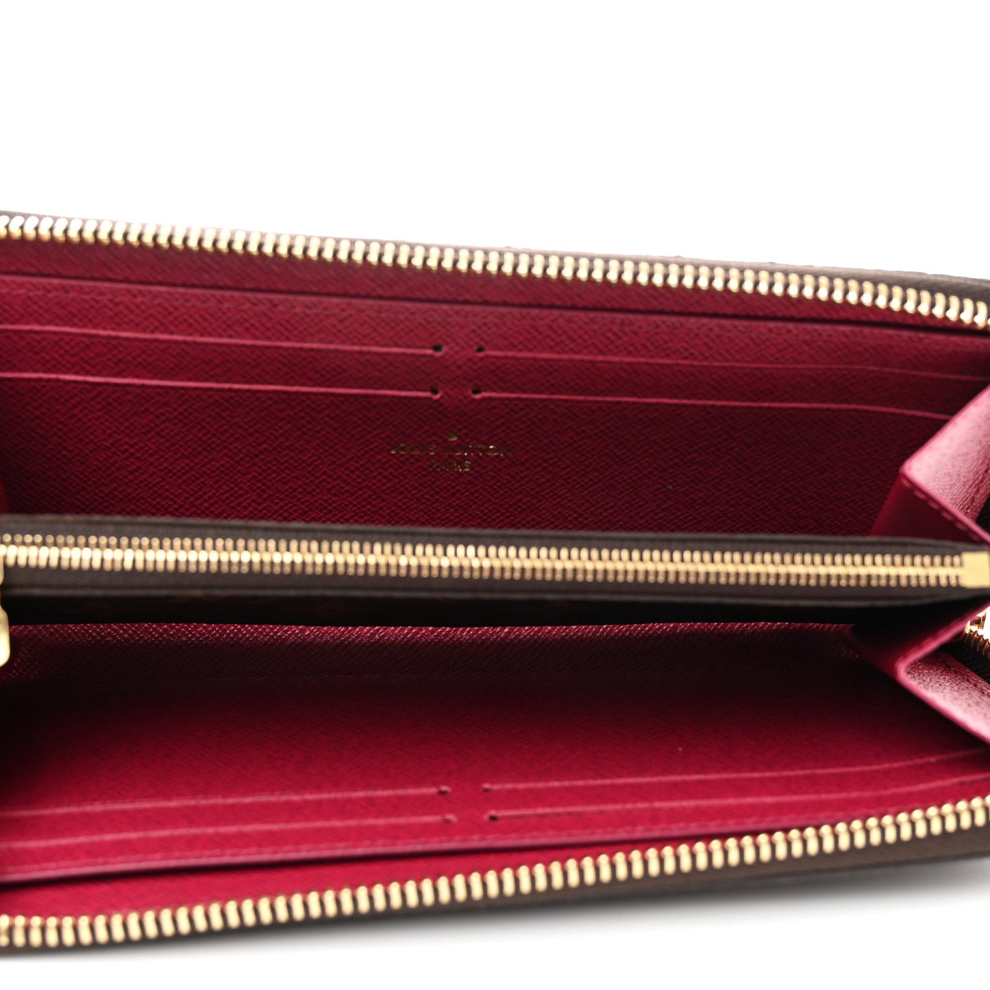 Monogram Clemence Wallet Fuchsia