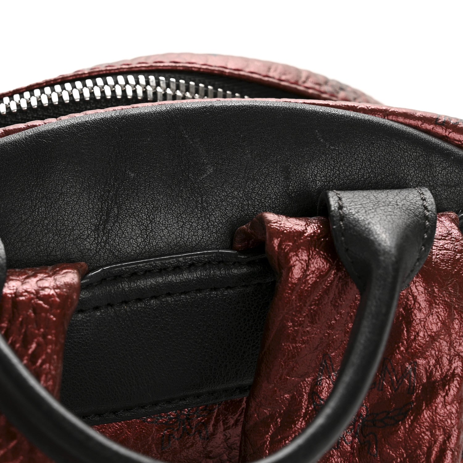 MCM Visetos Medium Stark Backpack Scooter Red 10 of 11