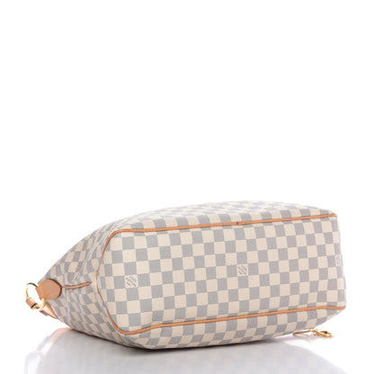 Louis Vuitton Damier Azur Delightful MM Pink 4 of 9