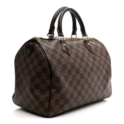 Louis Vuitton Damier Ebene Speedy 30 5 of 19