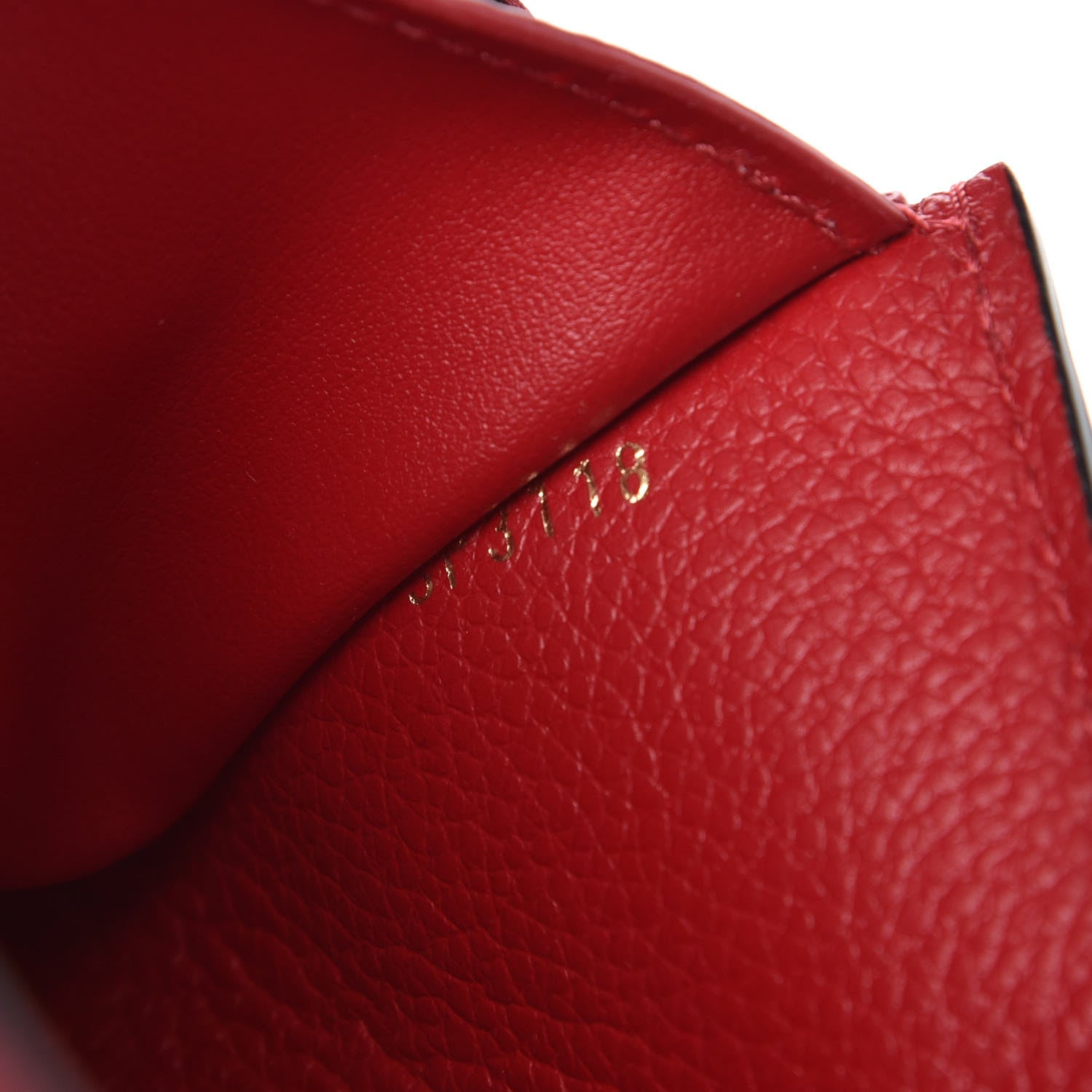 Louis Vuitton Empreinte Victorine Wallet Cherry 7 of 7