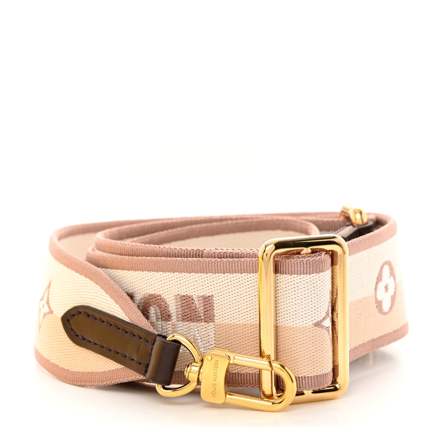 Louis Vuitton LOUIS VUITTON Jacquard Speedy Bandouliere 20 Shoulder Strap Beige Brown 1 of 4