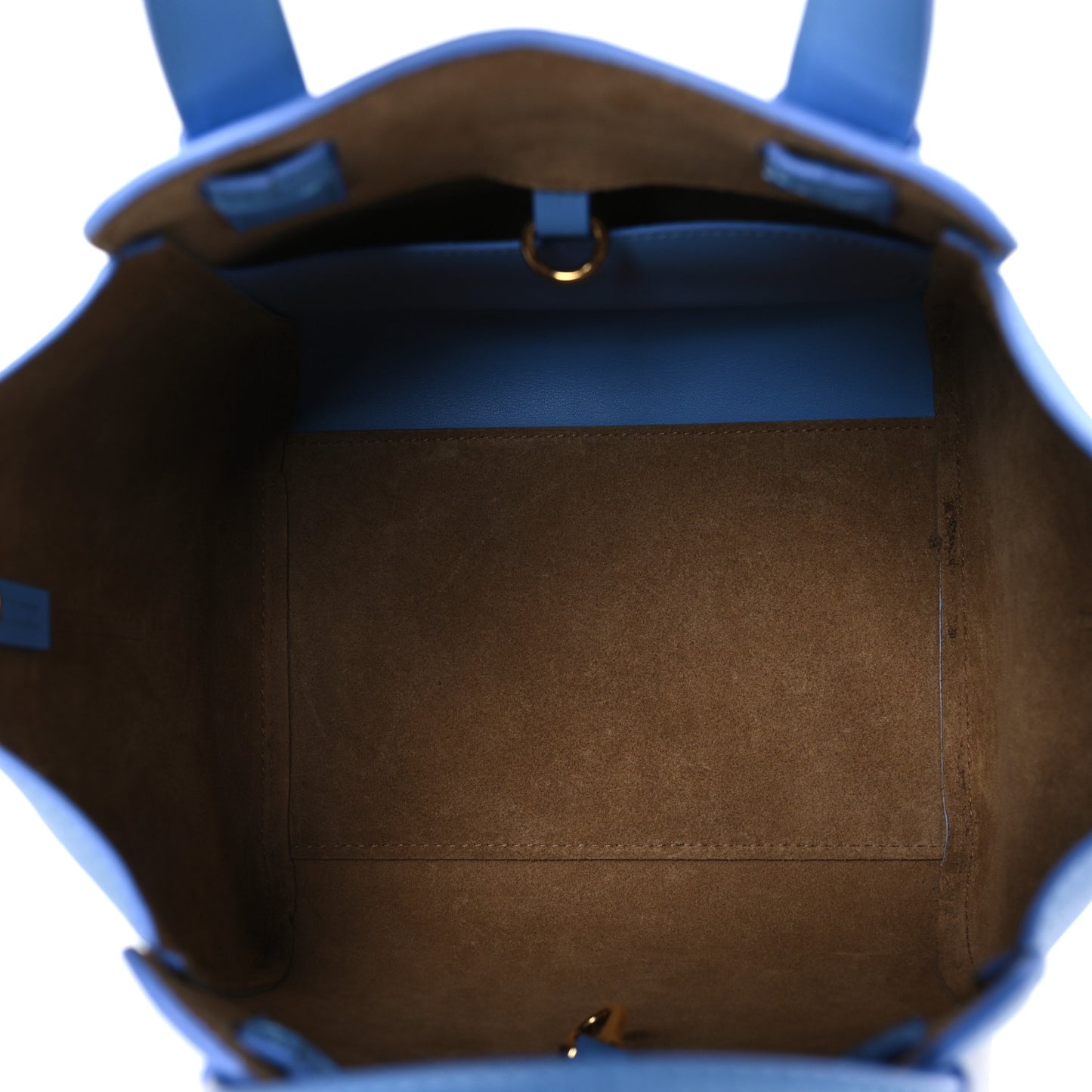 Calfskin Small Hammock Nugget Shoulder Bag Celestine Blue