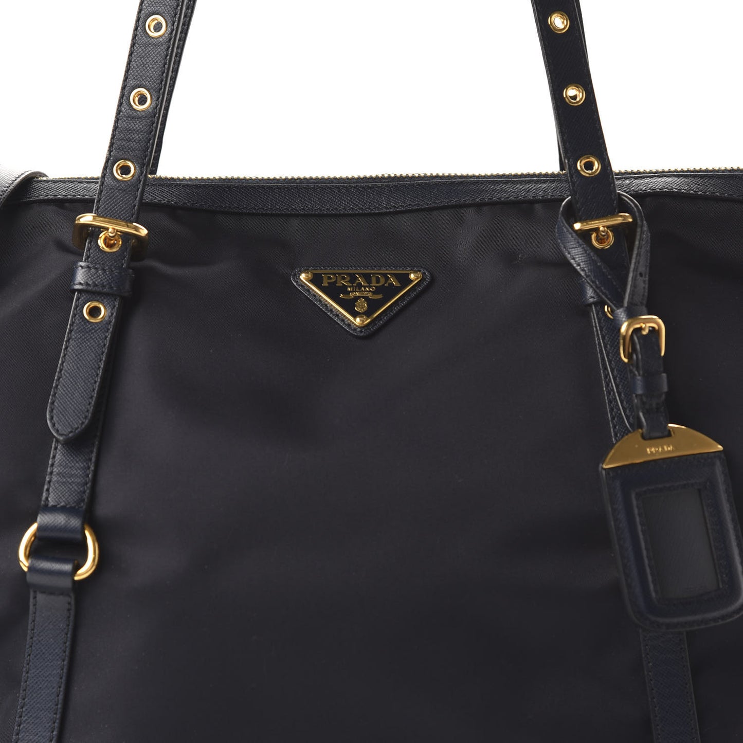 Tessuto Nylon Saffiano Tote Baltico