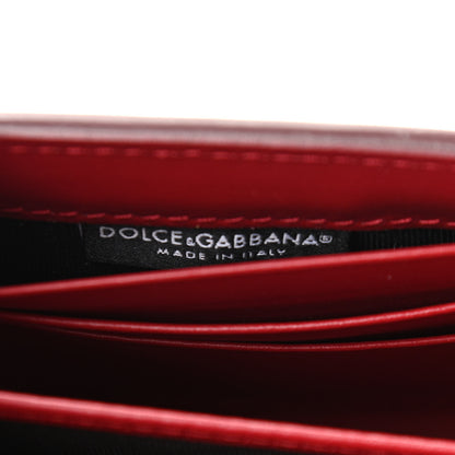 Dolce & Gabbana Smooth Calfskin Mini Devotion Crossbody Bag Red 6 of 10
