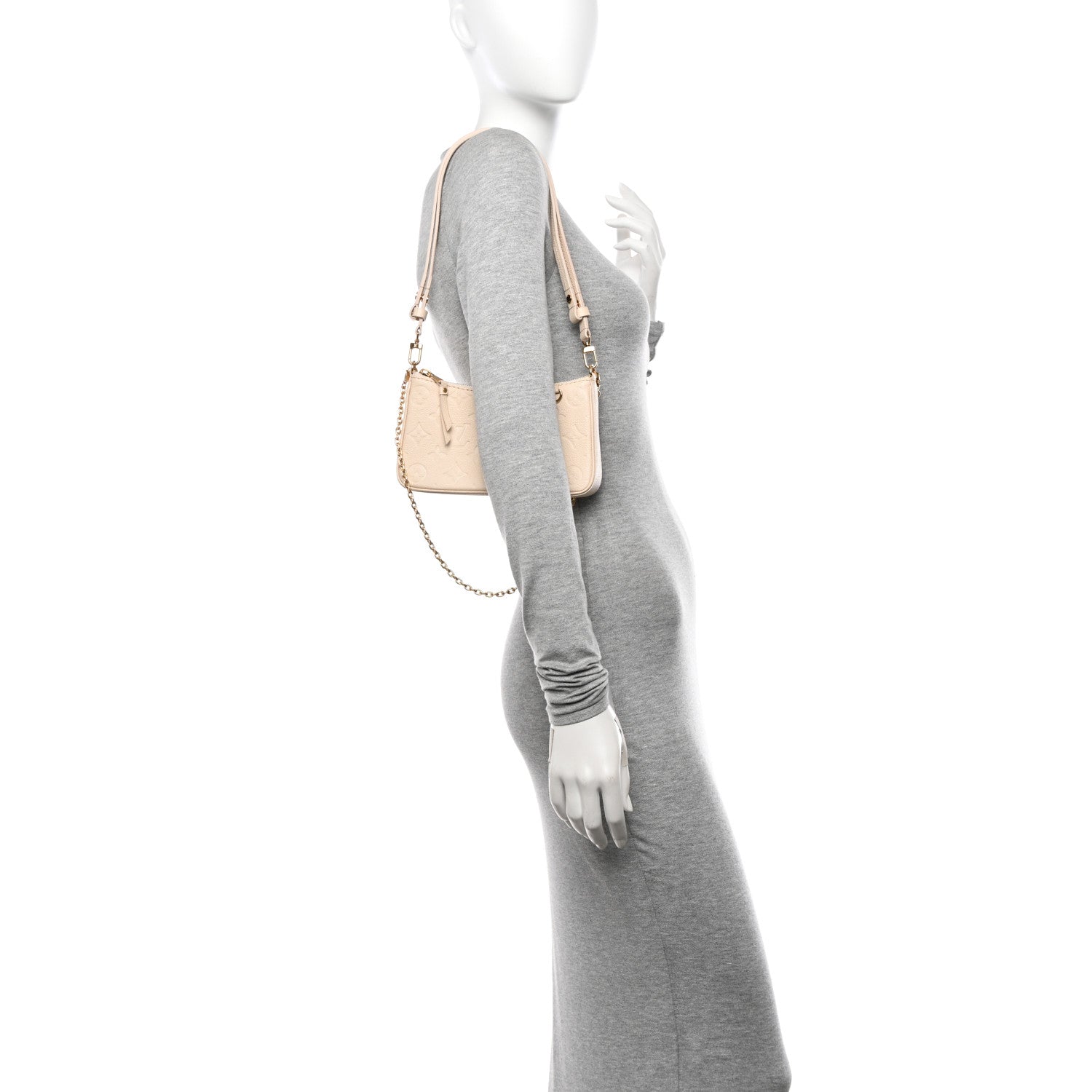 Louis Vuitton Empreinte Easy Pouch On Strap Cream 2 of 11