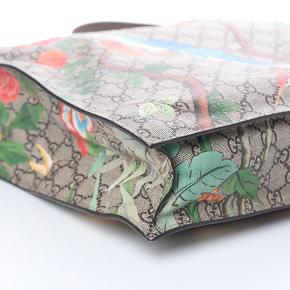Gucci Soft GG Supreme Monogram Tian Vertical Tote Beige Multicolor New Acero 8 of 13