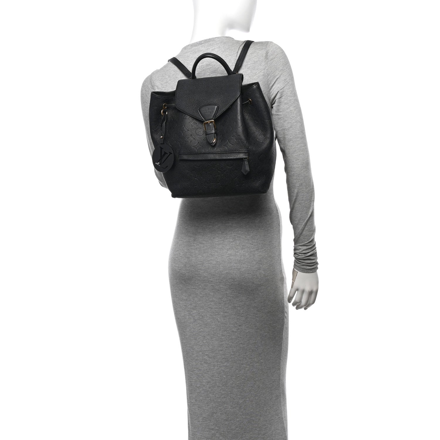 Louis Vuitton Empreinte Montsouris NM Backpack Black 2 of 11