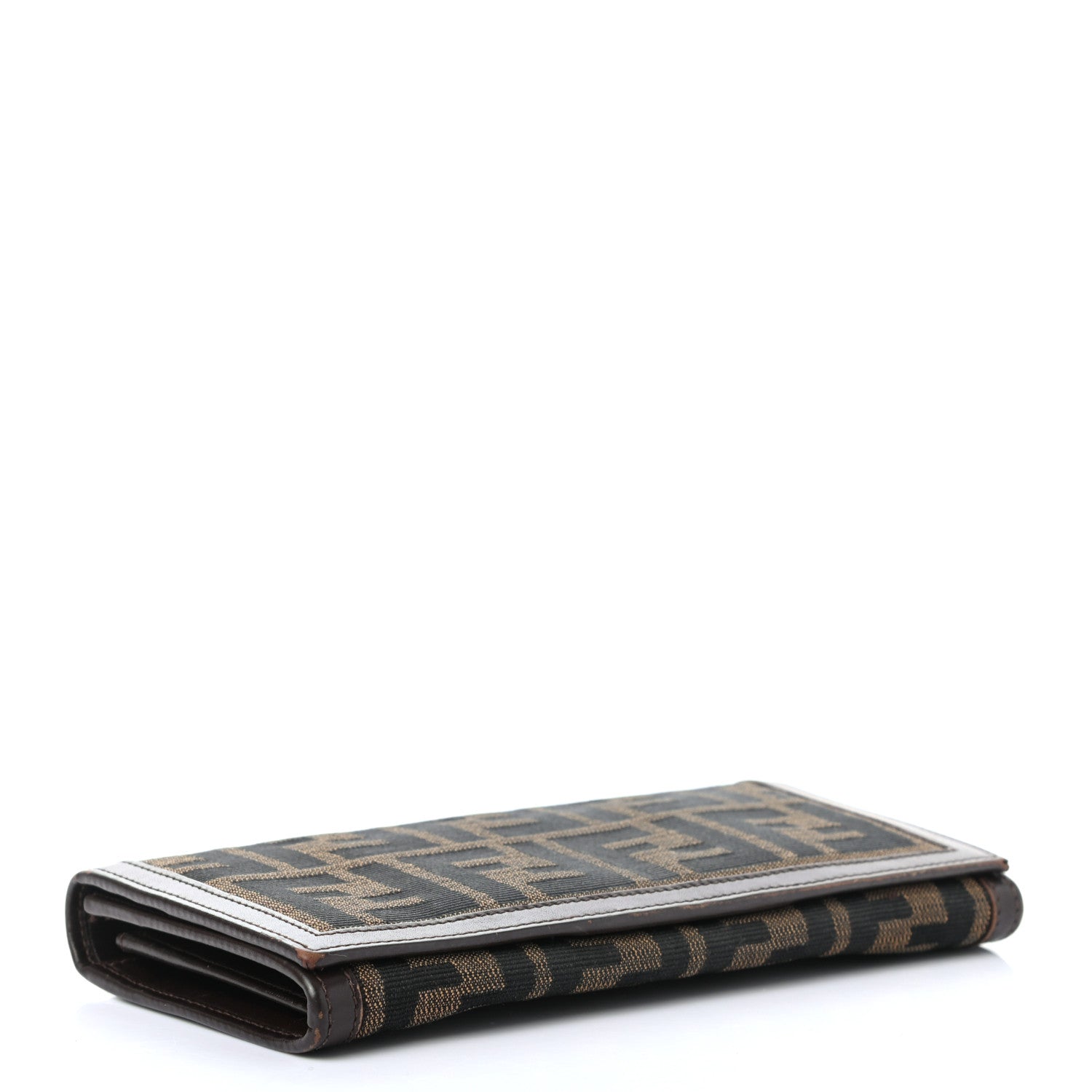 Fendi Zucca Continental Wallet Tobacco 4 of 13